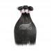 #1 Jet Black Human Hair Straight Bundles(can't take dye)